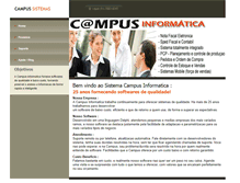 Tablet Screenshot of campusinformatica.com.br